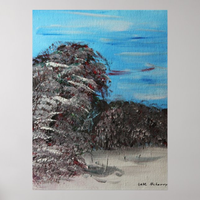 Poster Uma caminhada no parque - um Gabriel McGarry (Frente)