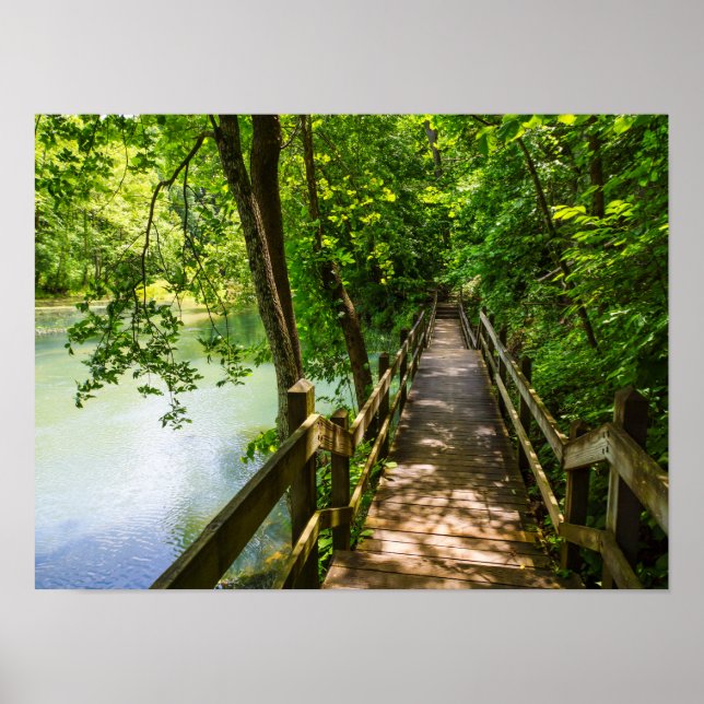 Poster Uma Caminhada Tranquila (Frente)