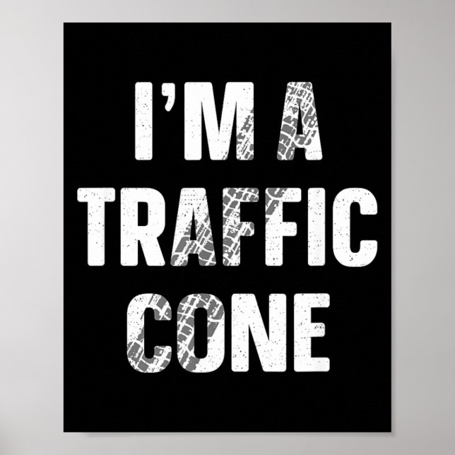 Poster Uma Camisa de Cone de Tráfego Fantasia Infantil de (Frente)