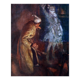 Póster Uma canção de Natal: Fantasma de Marley