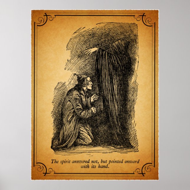 Poster Uma Carol de Natal: O Espírito Respondeu Não (Frente)