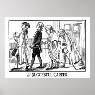 Poster Uma Carreira bem-sucedida de John James Reid 1882