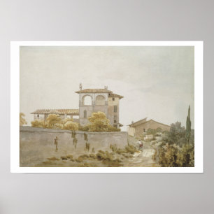 Póster Uma casa de campo italiana