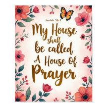 Uma Casa de Oração 8" X Muro de 10"