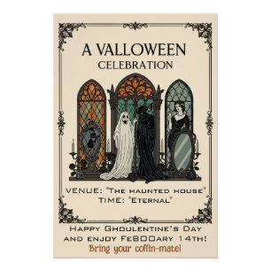 Póster Uma Celebração de Valloween