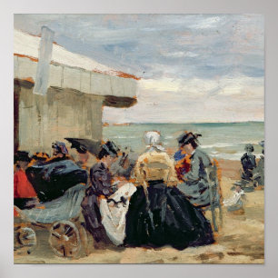 Poster Uma cena da praia