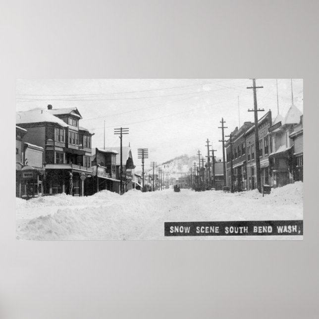 Póster Uma Cena de Neve (Frente)