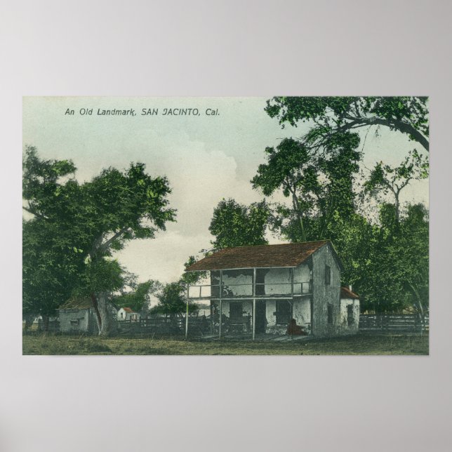 Póster Uma cena histórica antiga (Frente)