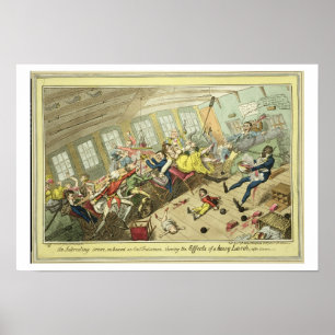 Poster Uma cena interessante a bordo de um