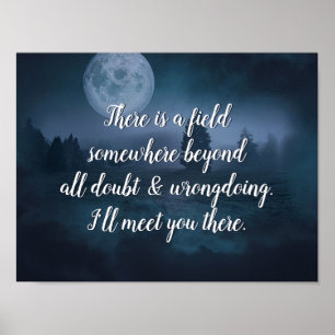 Poster Uma citação de inspiração que te encontrarei lá.