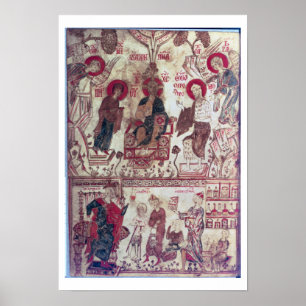 Poster Uma Clínica, Tratado Bizantino, século XIV (velino