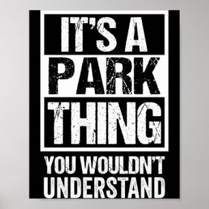 Poster Uma coisa do parque não entenderia o nome da famíl