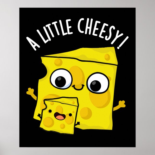 Poster Uma Comida Engraçada E Cheirosa Que Pun Dark BG (Frente)