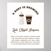 Uma Criança Está a Caminho Chá de Bebê Fraldas par