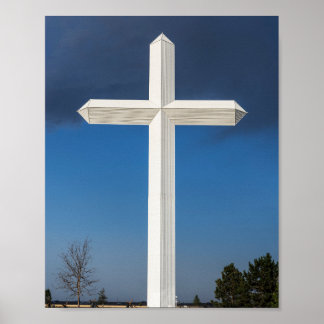 Poster Uma cruz de 19 andares perto de Groom no Texas