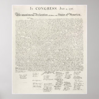 Poster Uma Declaração Colossal de Independência (EUA)