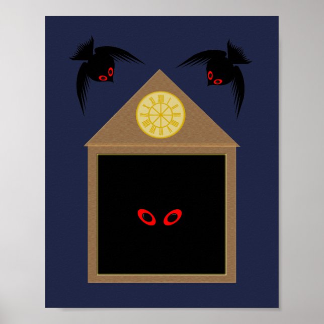 Poster Uma Desgentileza de Ravens Halloween (Frente)