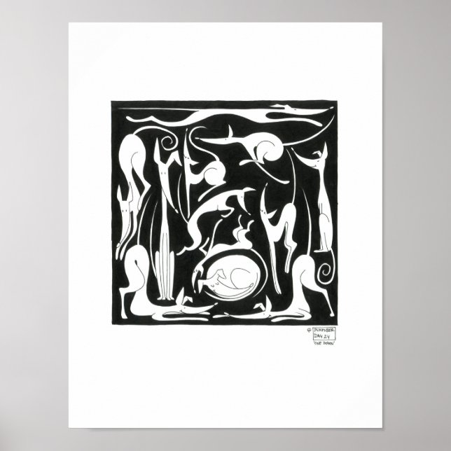 Póster "Uma dúzia" (Frente)