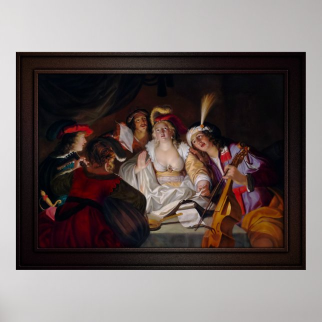 Poster Uma empresa musical de Gerard Seghers (Frente)