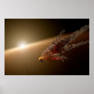 Poster Uma Erupção Enorme Em Torno Do Star Ngc 2547-Id8.