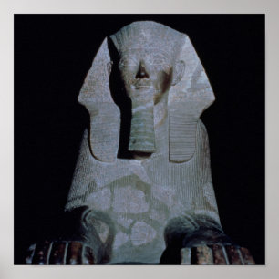 Poster Uma esfinge da rainha Hatshepsut