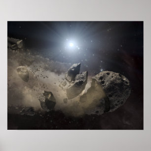 Póster Uma estrela anã branca