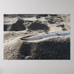 Póster Uma exposição estática de um escudo da ordenan