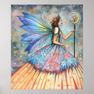 Poster Uma Faerie Queen Fantasy Art de Molly Harrison