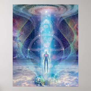 Poster "Uma faísca do criador!" - Trindade