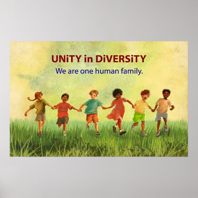 Póster Uma Família Humana (Frente)