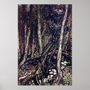 Poster Uma floresta temível 1848