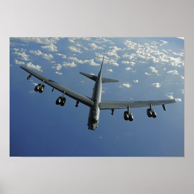 Póster Uma Força Aérea B-52 dos EUA (Frente)