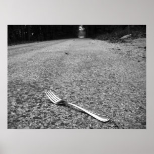 Póster Uma forquilha na estrada