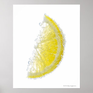 Póster Uma fruta orgânica madura suculenta da cunha de