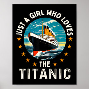 Poster Uma Garota Que Ama As Garotas do Rms Titanic