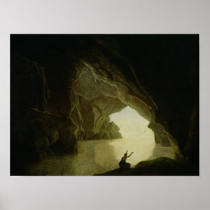 Póster Uma gruta no golfo de Salernum
