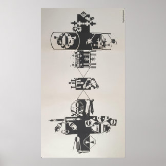 Poster Uma História de Exploração Espacial