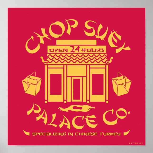 Poster Uma história de Natal | Chop Suey Palace Co. (Frente)
