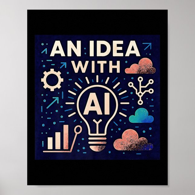 Poster Uma Ideia Com Ai Premium (Frente)