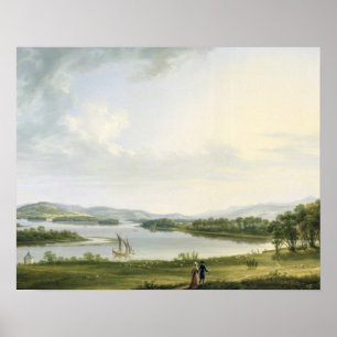 Póster Uma ideia da batida Ninney e parte do Lough Erne