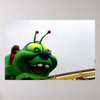 Poster Uma imagem de pista verde de capa