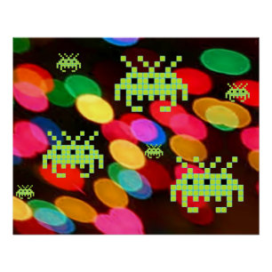 Póster Uma Invasão Secreta Do Pixelverse