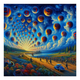 Póster Uma jornada surreal através do som e da visão