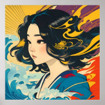 Uma jovem vietnamita