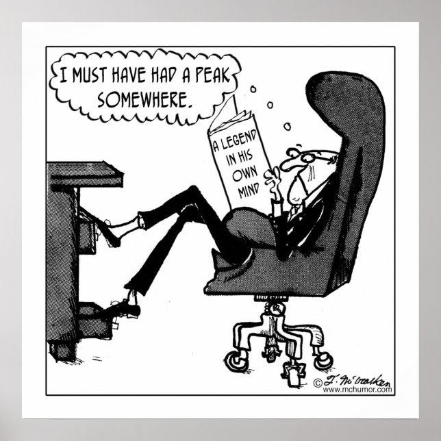 Poster Uma lenda em sua própria mente (Frente)