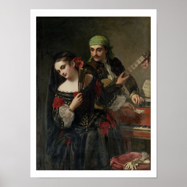 Poster Uma lição de música, Sevilha (Frente)