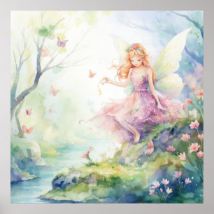 Poster Uma Linda Fada da Primavera