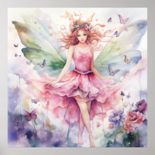 Poster Uma Linda Fada da Primavera