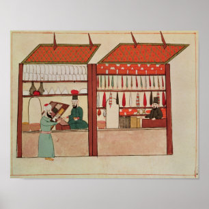 Poster Uma loja que vende a mercadoria diferente