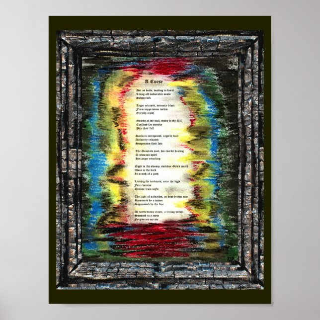 Poster Uma Maldição (Frente)
